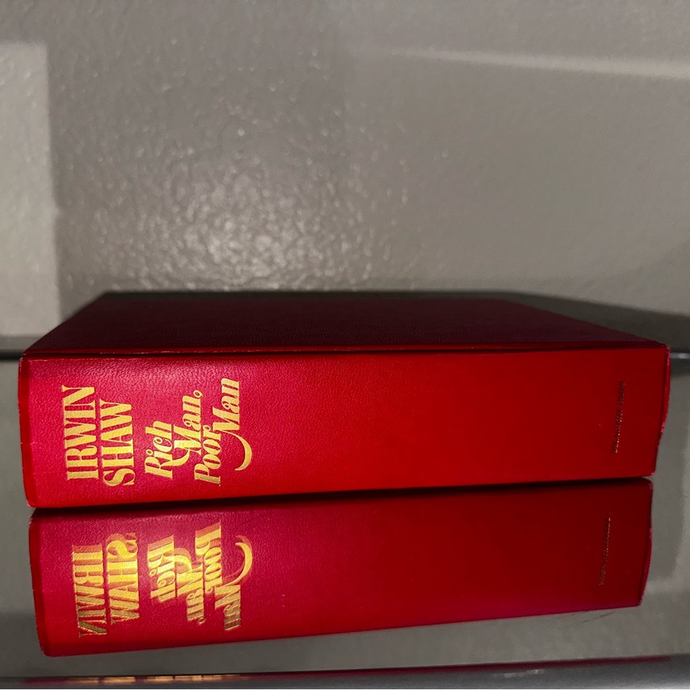 Rich man, Poor Man by Irwin Shaw RARE 1970 first edition